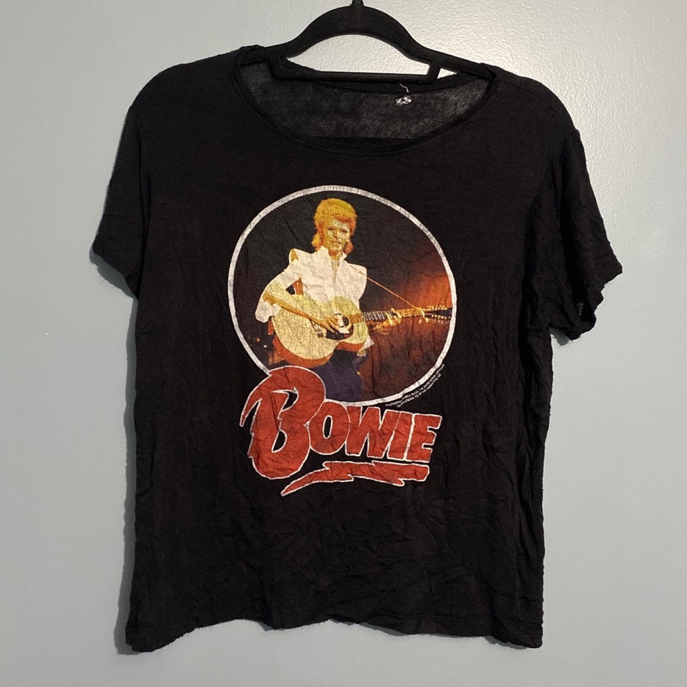 David Bowie stretchy top
